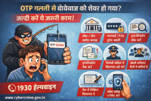 otp share ke baad kya kare